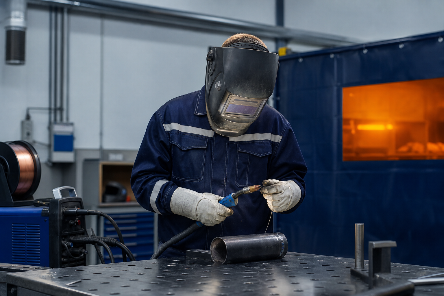Welder workplace attestation